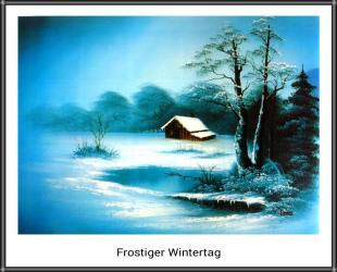 Bob Ross Frostiger Wintertag