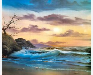 Bob Ross Am Meer